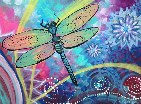 Dragonfly Power Of Painting