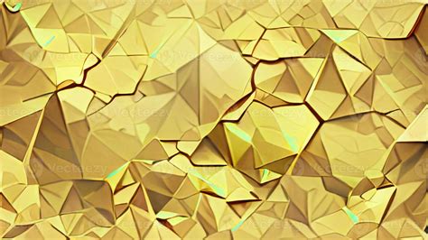 Abstract Geometric Gold Tone Texture Crystal Backgrounds For Graphic