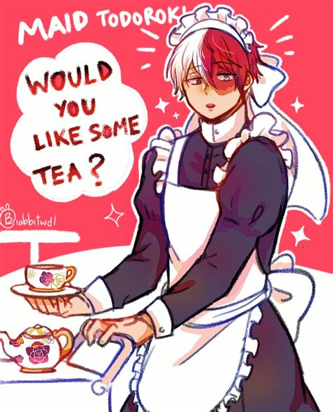 Meep~ Could We Get A Maid Todoroki To Match Maid Bakugou In 2021