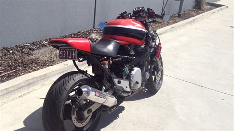 Create a café racer of this motorcycle. Honda Cb 1000 F Cafe Racer | Reviewmotors.co
