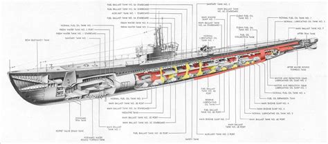 Submarine Cutaway Ballast And Hull Frames 1396×616 Submarine