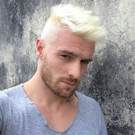 Fashion And Style Platinum Blonde Hair For Men Platinum Blonde Hair
