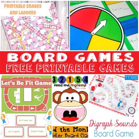 Fun And Free Printable Board Games Itsy Bitsy Fun