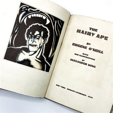 The Hairy Ape Eugene Oneill Alexander King First Edition Thus