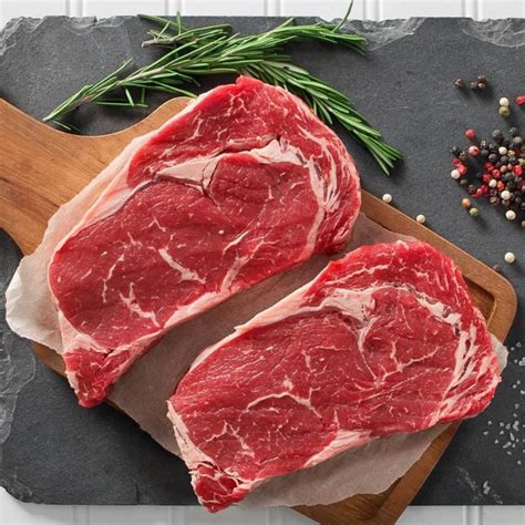 Angus Beef Ribeye Steak Free Range Grass Fed Cs Foods