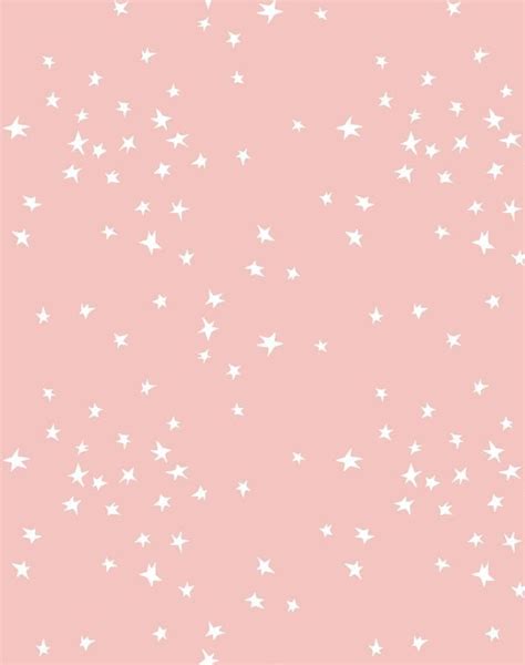 Star Wallpaper By Clare V Pink Preppy Wallpaper Pink Wallpaper