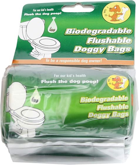 Mosodo 110 Firmer Dog Poo Bags Value Pack Flushable And 100