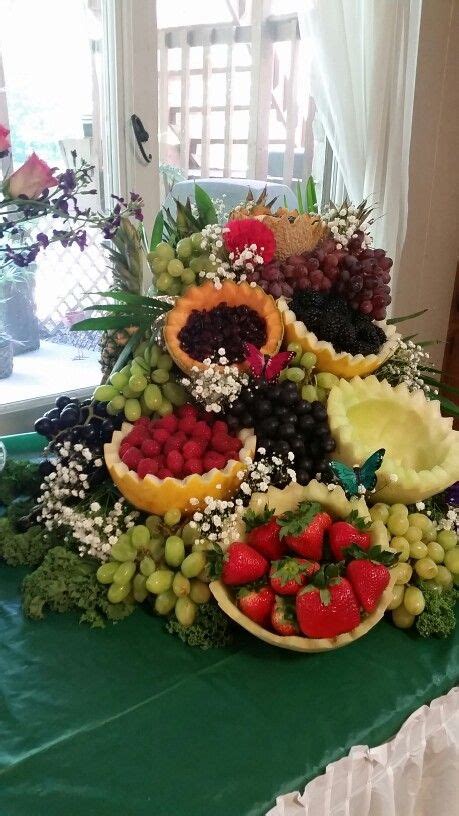 Cascading Fruit Platter Fruit Platter Ideas Wedding Fruit Platter