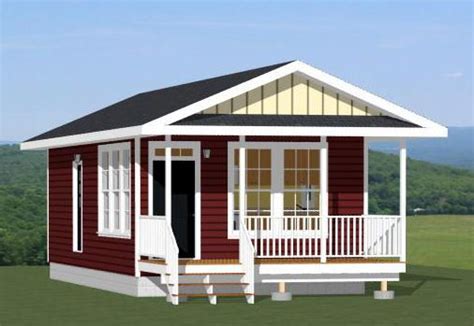 16x32 House 16x32h3b Building Plans House Small