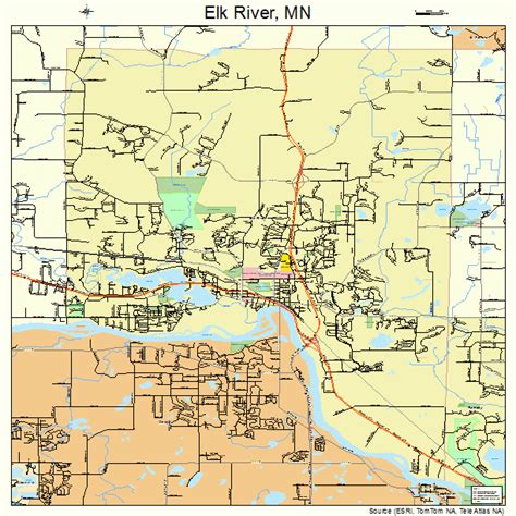 Browse photos, see new properties, get open house info, and research neighborhoods on trulia. Elk River Minnesota Street Map 2718674
