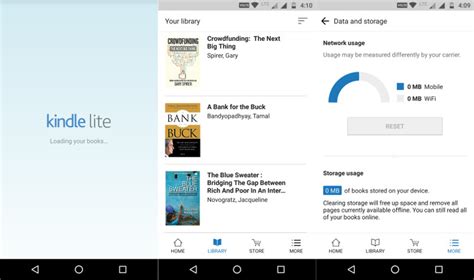 The cloud reader allows you to read books from any device with an internet connection, and also gives you the. Amazon Kindle Lite for Android out of beta, launched in India