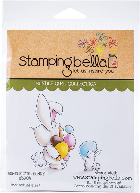 Stamping Bella Cling Stamps Bundle Girl Bunny Michaels