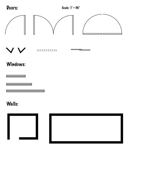 Here presented 51+ sliding door plan drawing images for free to download, print or share. Floorplans: Walls, Windows, & Doors | Graffletopia