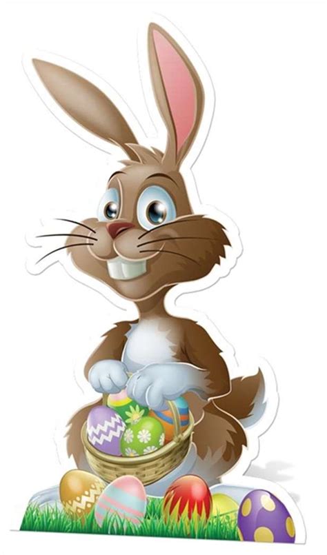 Easter Bunny Lifesize Cardboard Cutout Buy Easter Bunny Seasonal