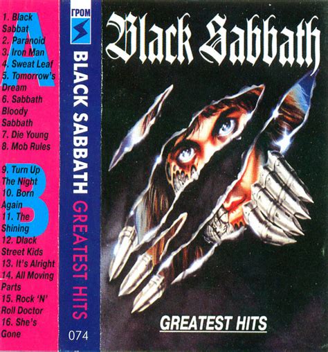 Black Sabbath Greatest Hits Cassette Discogs