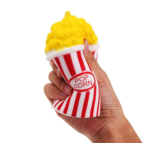 12cm Pu Jumbo Squishy Popcorn Scented Slow Rising Kids Toy Relieve