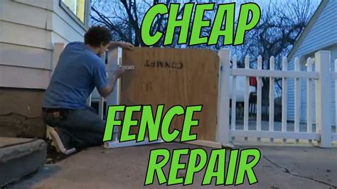 Tg Cheap Fence Gate Repair Youtube