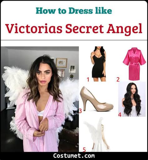 A Victoria’s Secret Angel Costume For Cosplay And Halloween