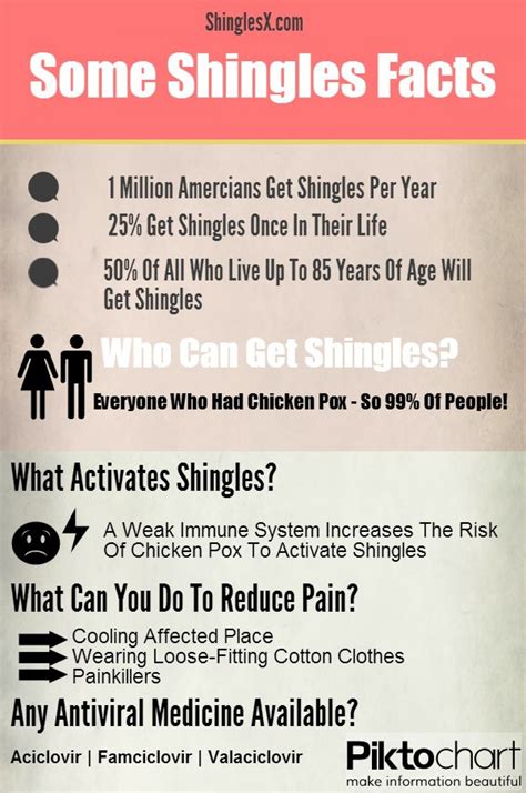 Shingles Facts Visually Shingles Treatment Shingles Disease