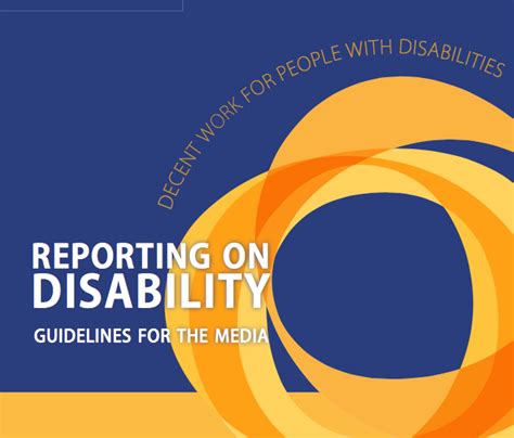 Media Guidelines For The Portrayal Of Disabled People Ilo Uk