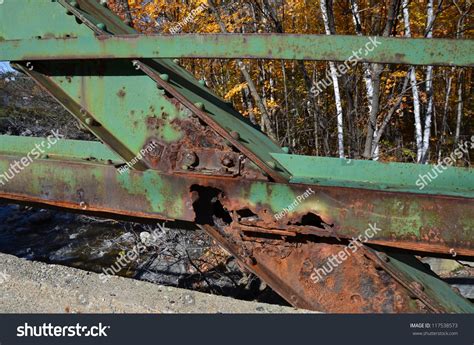Rusting Bridge Steelbridge Repairmaintenance For Longer