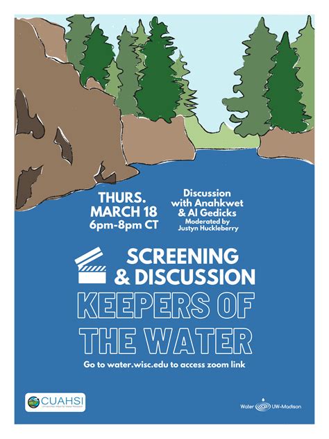 Keepers Of The Water Screening And Discussion With Anahkwet And Dr Al