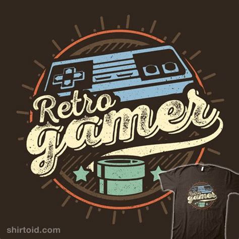 Vintage Gamer Shirt Retro Gaming Apparel