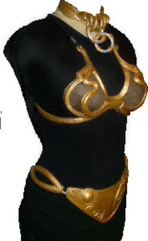 Princess Leia Slave Metal Bikini By Leiastrooper On Etsy 49504 Hot