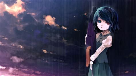 Rain Girl Sad Anime Wallpapers Top Free Rain Girl Sad Anime