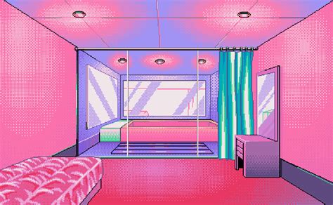 √ Vaporwave Pixel Art