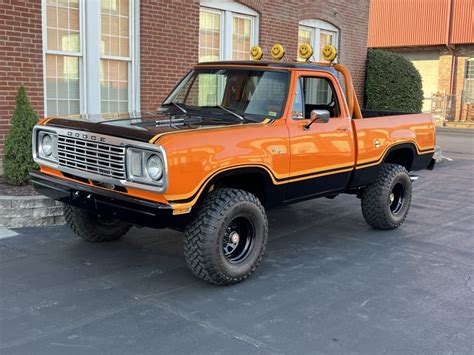 1977 Dodge Power Wagon Macho Edition Pickup For Sale At Dallas 2023 As