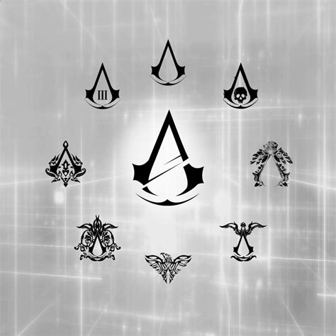 All Assassin S Creed Logos Assassin S Creed Logo Brushes High Res
