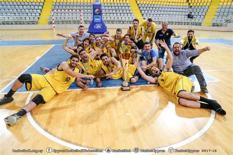 Πρωταθλήτρια Ανδρών Β1 Κατηγορίας με σκούπα η ΑΕΛ Cyprus Basket