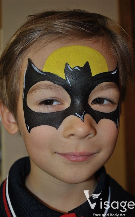 Batman Face Paint Superhero Face Painting Face Painting For Boys