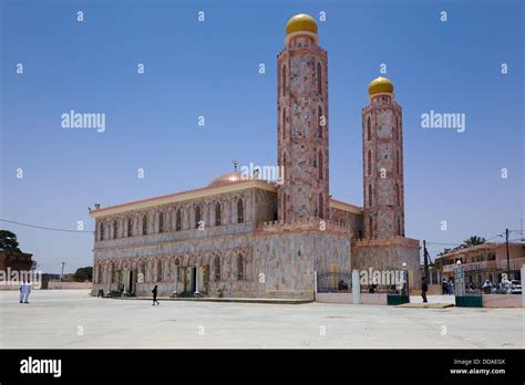 Khalifa Ababacar Sy Mosque Tivaouane Senegal Africa Stock Photo Alamy