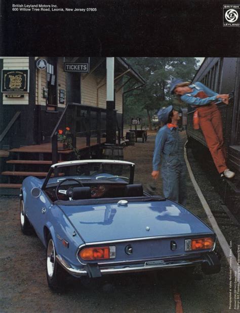 1974 Triumph Spitfire 1500 Brochure Us