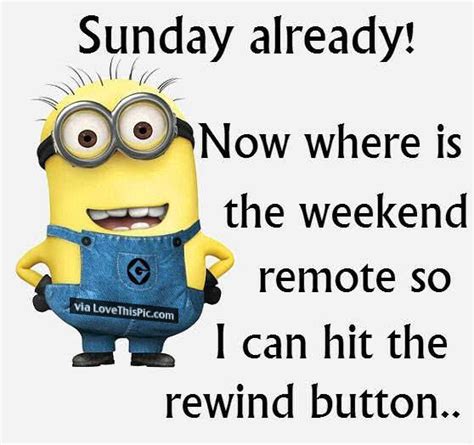Funny Sunday Minion Pictures Photos And Images For Facebook Tumblr