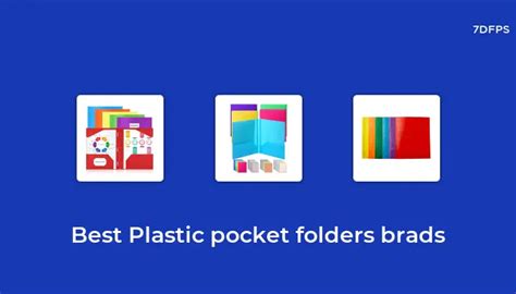 The Best Selling Plastic Pocket Folders Brads That Everyone Is Talking