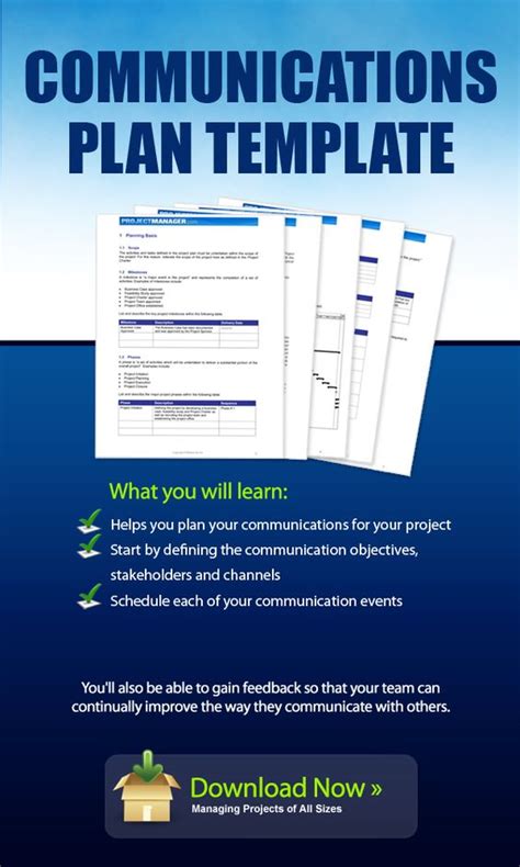 Download This Communication Plan Template For Free It Helps You Plan