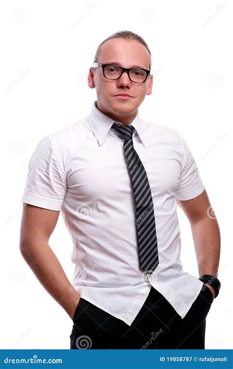 Young And Attractive Businessman Stock Image Image Of Lifestyle
