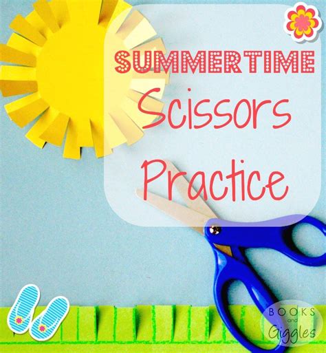 I love learning activities and want to encourage my kids to develop in all areas, physical, mental, emotional. Summertime Scissors Practice | Summer preschool themes ...