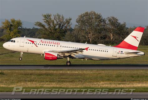 Oe Lbw Austrian Airlines Airbus A320 214 Photo By Wolfgang Kaiser Id