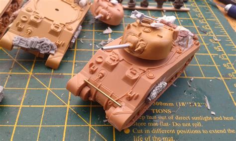 On The Workbench Sherman Iii Tanks For The 8th Army In Tunisia