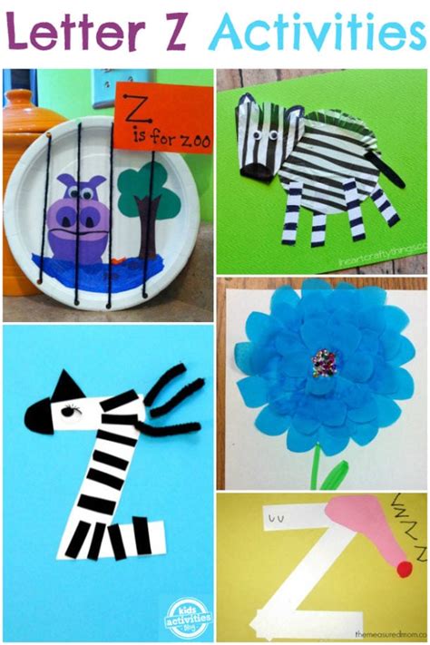 20 Letter Z Crafts And Activities Preschoolers Learn The Alphabet