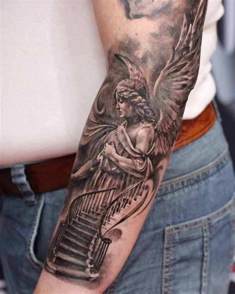 Angels Tattoo Drawings Gallery Angel Tattoo Men Tattoo Sleeve Men Angel