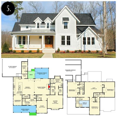 12 Modern Farmhouse Floor Plans Rooms For Rent Blog Architecture