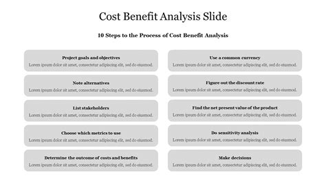 explore cost benefit analysis slide presentation