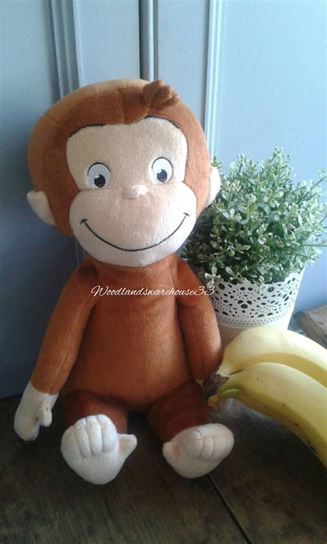 Curious George Plush Monkey Tv Show Toy By Woodlandswarehouse33