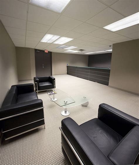 Modern Reception And Meeting Area Commercial Interior Design