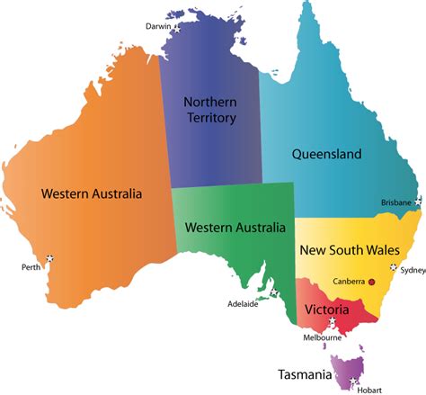 About Map Australia About The Map Of Australia Website